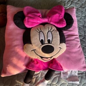 Disney Minnie Mouse Plush Pillow 16”